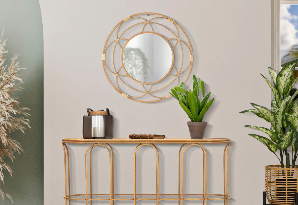 Oglinda De Perete Valencia beige 60 x 60 x 3 cm