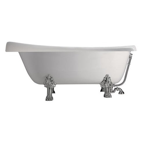 Cadă Retro Clasică Freestanding 170x79 cm Kerasan Italy - Stil Vintage Elegant