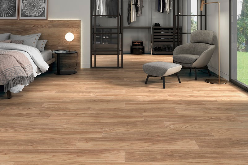 Gresie Madison brown matt 20x120cm made in spania
