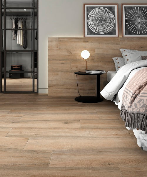 Gresie GRAMERCY brown mat 22.5X119.5 cm made in spania