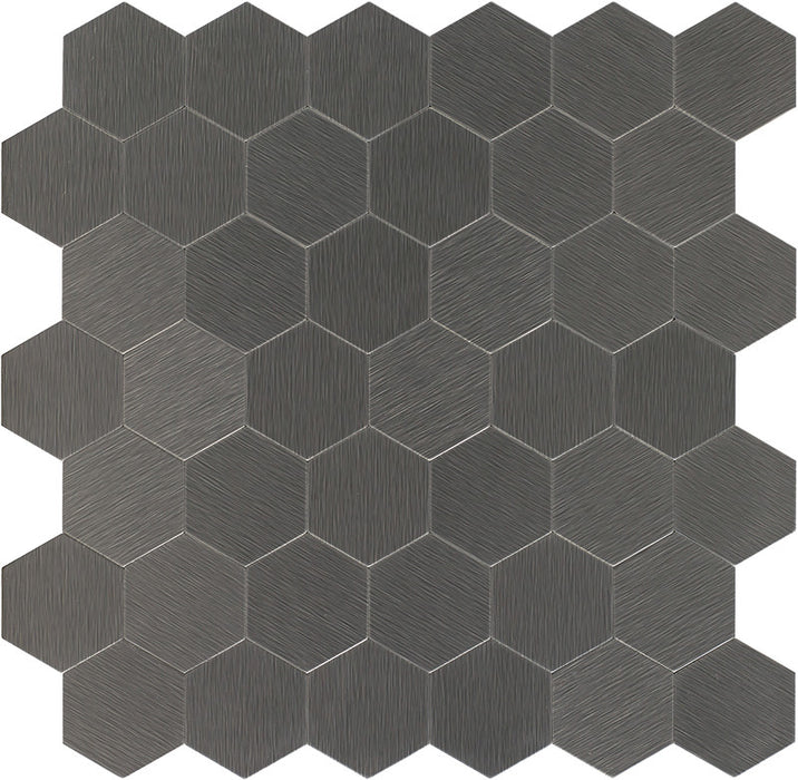 Mozaic Porțelan Titanium Hexa 30,6×29,8 cm - Intermatex Spania | Lucios Premium