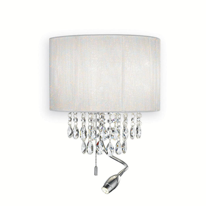 Aplica perete dormitor /sufragerie opera ap3  ideal lux made in Italy