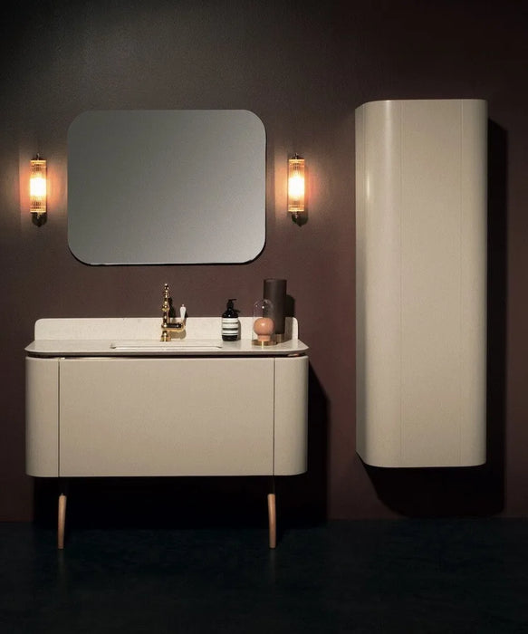 Mobilier baie contemporan Demode 121x51cm Gaia Mobili Italy