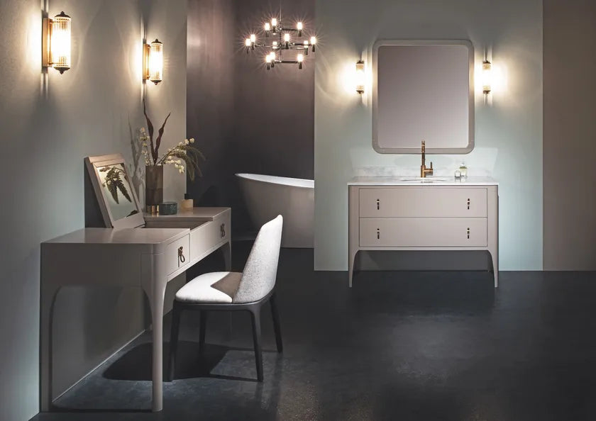 Mobilier baie contemporan Majestic 124x60 cm Gaia Mobili Italy