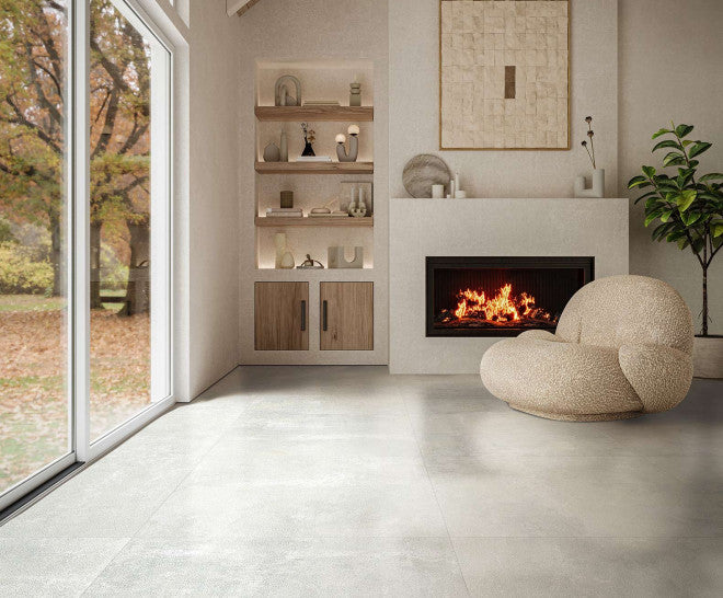 Gresie/ Faianta illusion white lappato 50x100cm made in spania