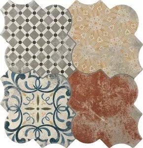 Gresie Faianta Riga Patchwork 45x45cm - Design Decorativ Unic - Made in Spain