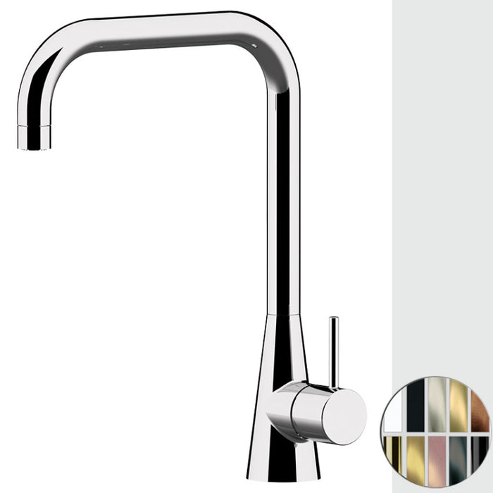 Baterie Bucătărie SWING SG274U cu Pipă Înaltă Mobilă - Design Italian Premium Crom