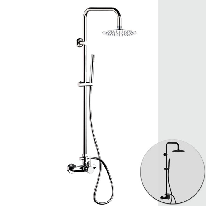 Coloană Cadă Duș SWING SG636X7820 - Design Italian Premium, Finisaj Crom, Sistem 3 Căi