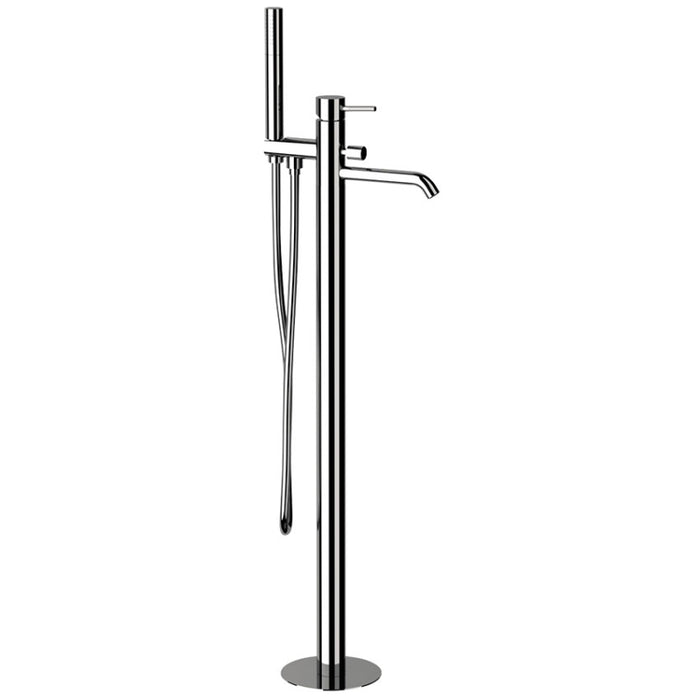 Baterie Cadă Pardoseală SWING SG678 Crom - Design Italian Premium
