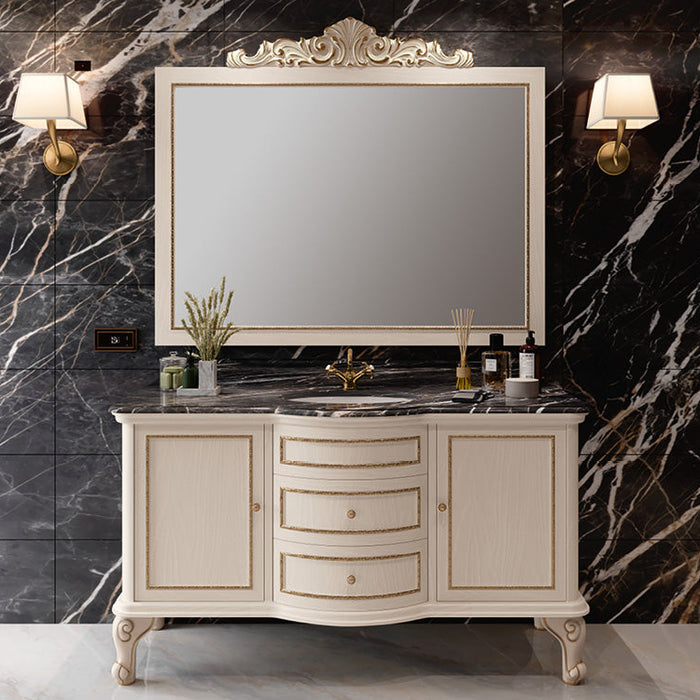Mobilier baie clasic Sofia SF02 150x55x85cm Eban Mobili Italy