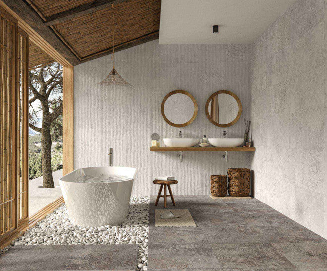 Gresie Faianță Sonora White Fez România 45x120cm - Plăci Premium Casa Ta Spania