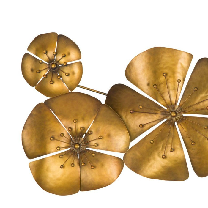 Decor De Perete Flore Goldy -A- Cm 94X6X50