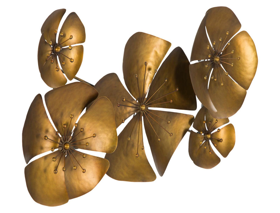 Decor De Perete Flore Goldy -A- Cm 94X6X50
