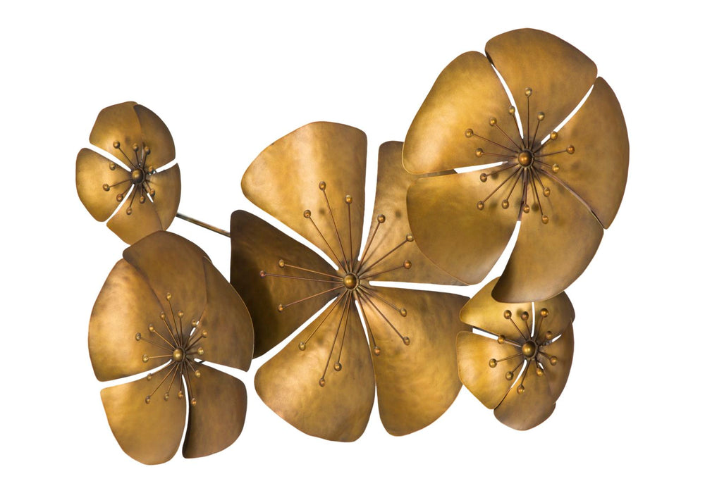 Decor De Perete Flore Goldy -A- Cm 94X6X50