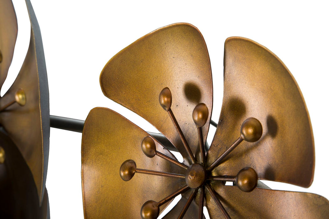 Decor De Perete Flowe Goldy -B- Cm 80X6X57