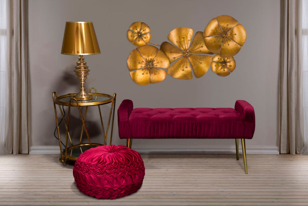 Decor De Perete Flore Goldy -A- Cm 94X6X50