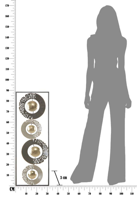 Panou metalic  Fier Cm 31X3X89,5