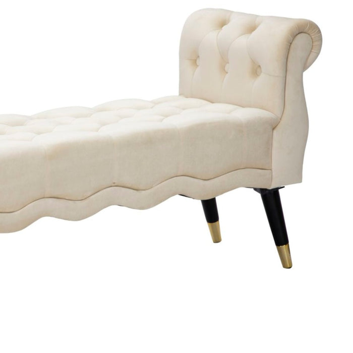 Banca Paris Crema/Aur Cm 120X40X60