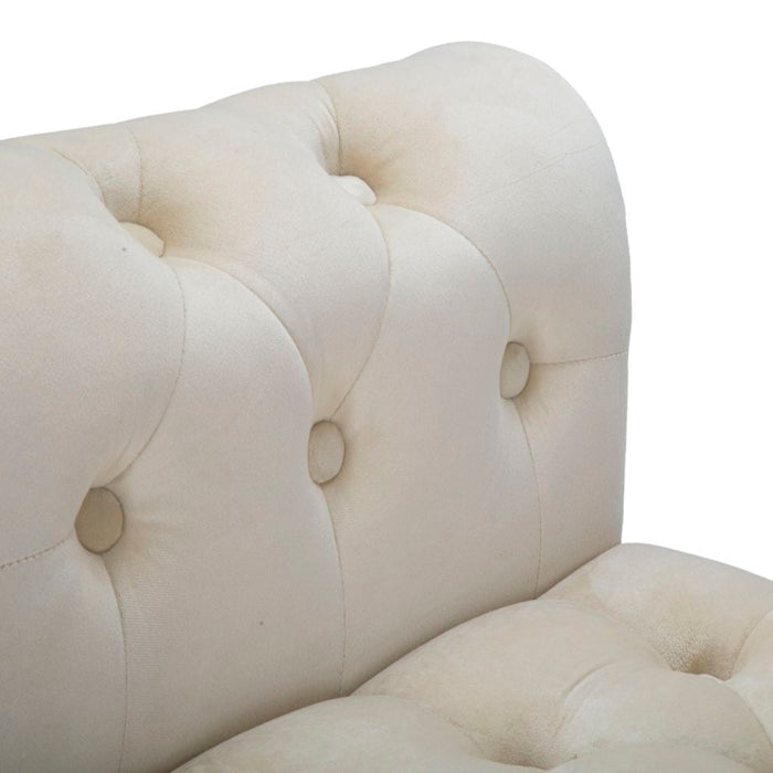 Banca Paris Crema/Aur Cm 120X40X60