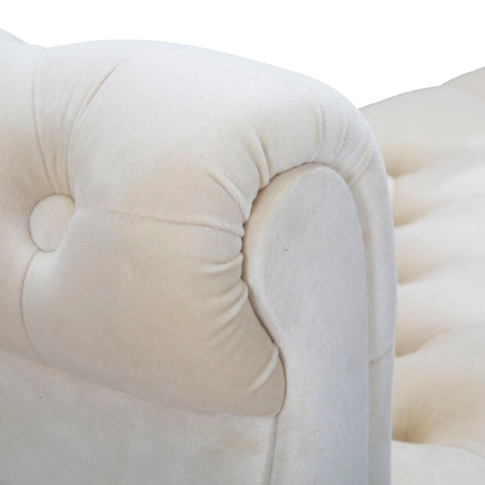 Banca Paris Crema/Aur Cm 120X40X60