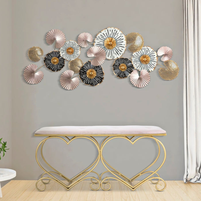 Banca Inima Rosa Cm 105X37,5X51,5