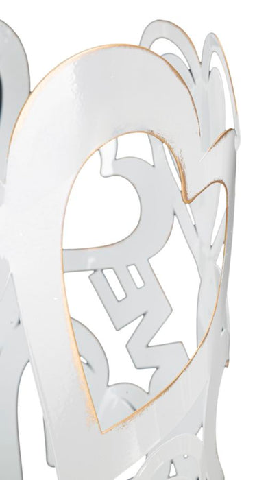 Suport pentru umbrela White Heart 21X55cm