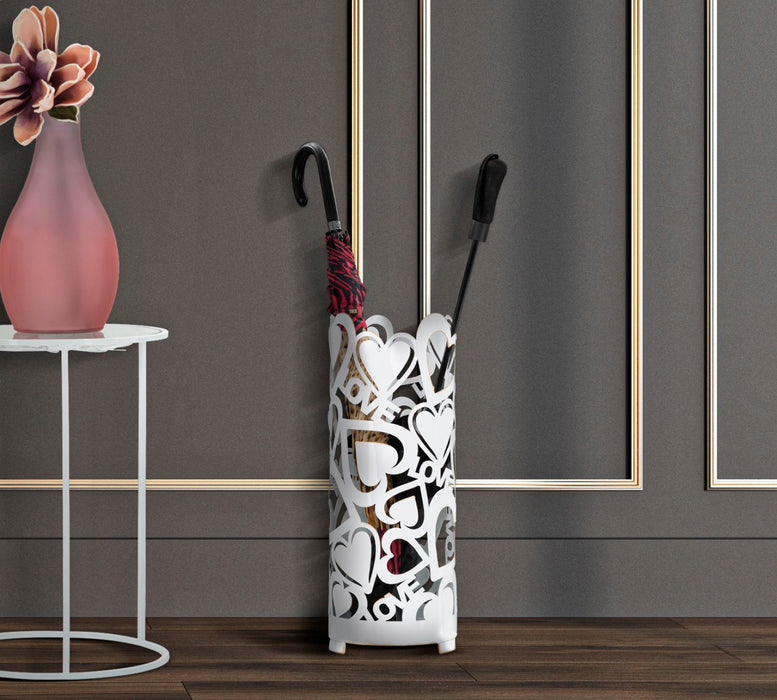 Suport pentru umbrela White Heart 21X55cm