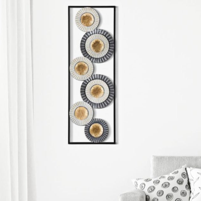Panou metalic Perete Fier Art -A- Cm 31X2X90