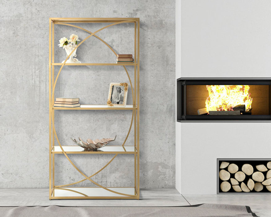 Biblioteca glamy  90x38x180cm