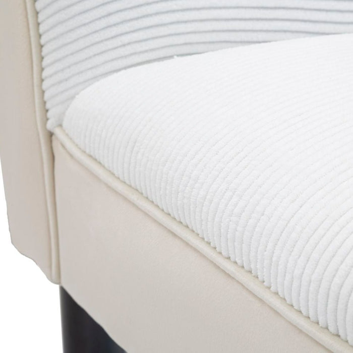 Banca Velvet Crema Cm 102X31X51