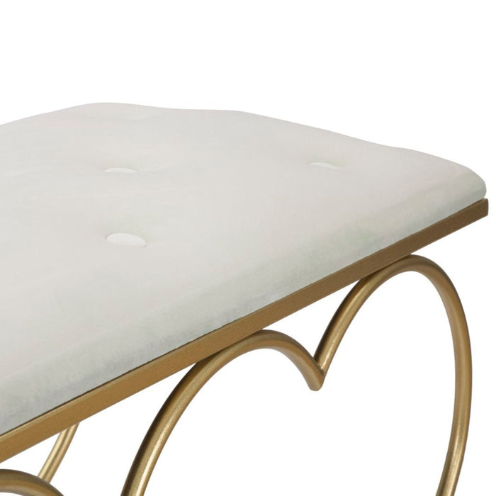 Banca Inima Crema Cm 105X37,5X51,5