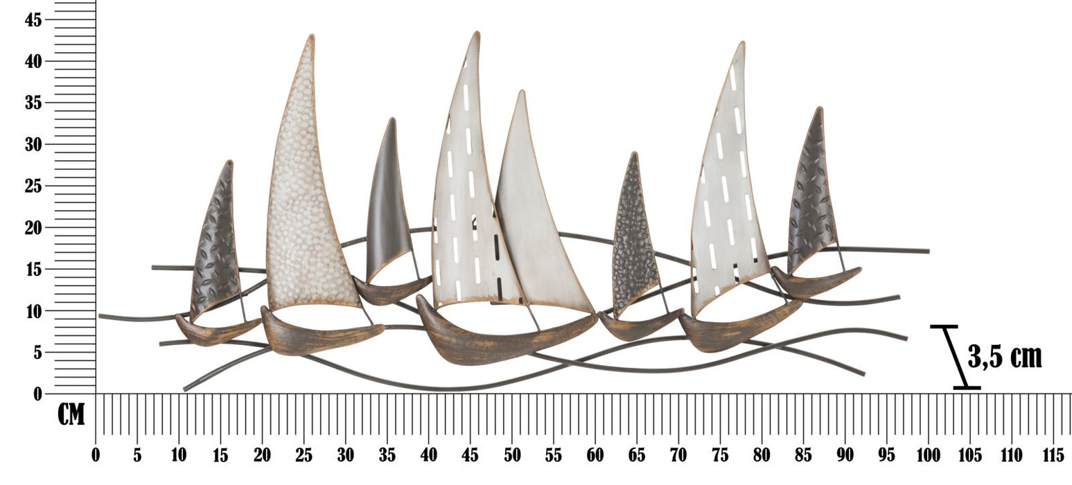 Panou De Perete Fier Regata Nou Cm 100X3X44