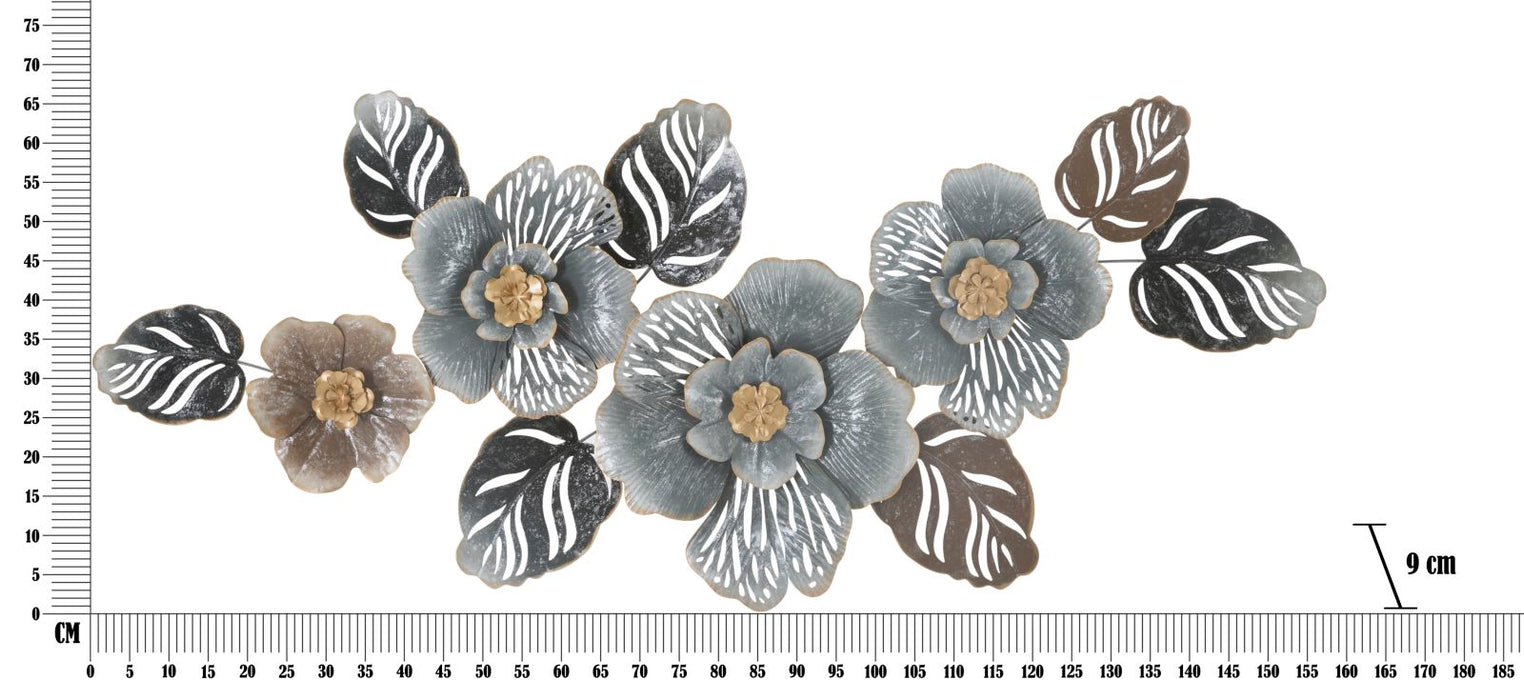 Panou De Perete Fier Gri -A- Cm 157,5X9X66,5