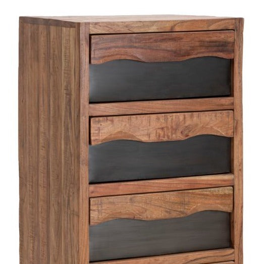 Comoda Yellowstone Cm 45X40X100 (Legno Di Acacia Nilotica)