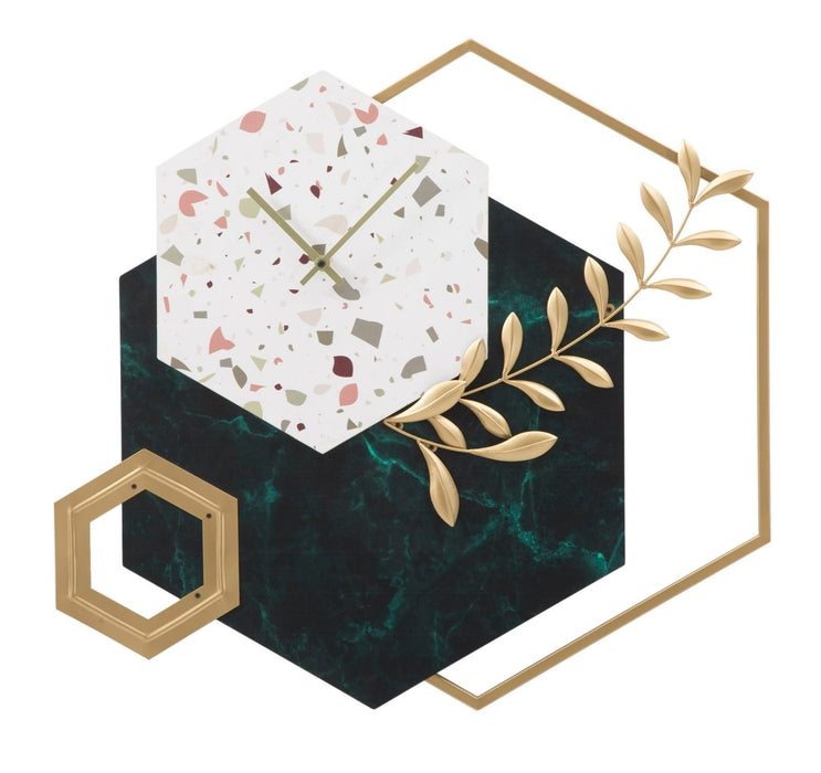 Ceas de perete Hexagon
