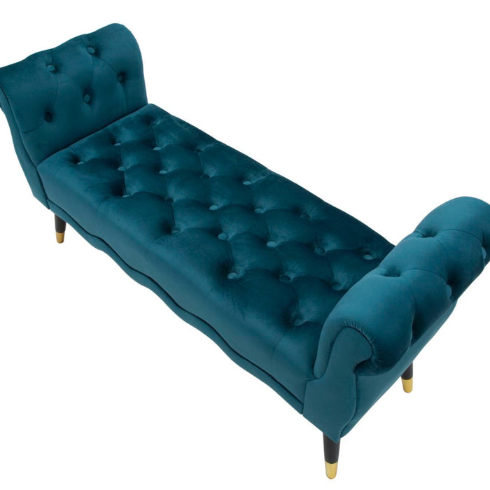 Banca Paris Verde/Aur Cm 120X40X60