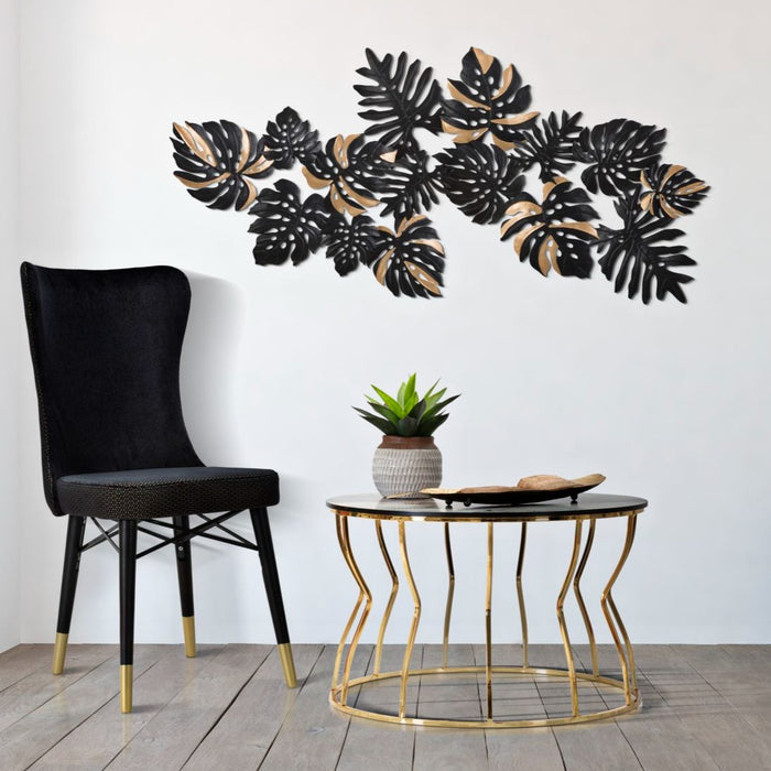 Set 2 Scaune Mimoza Negru România 40x65x99cm - Mobilier Glam Casa Ta