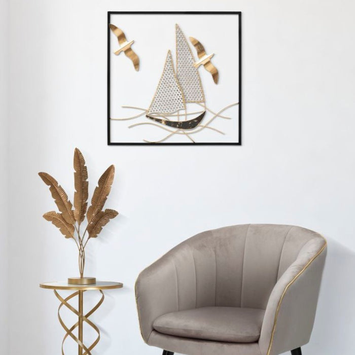 Panou De Perete Fier Vela Nou Cm 50X3,5X50