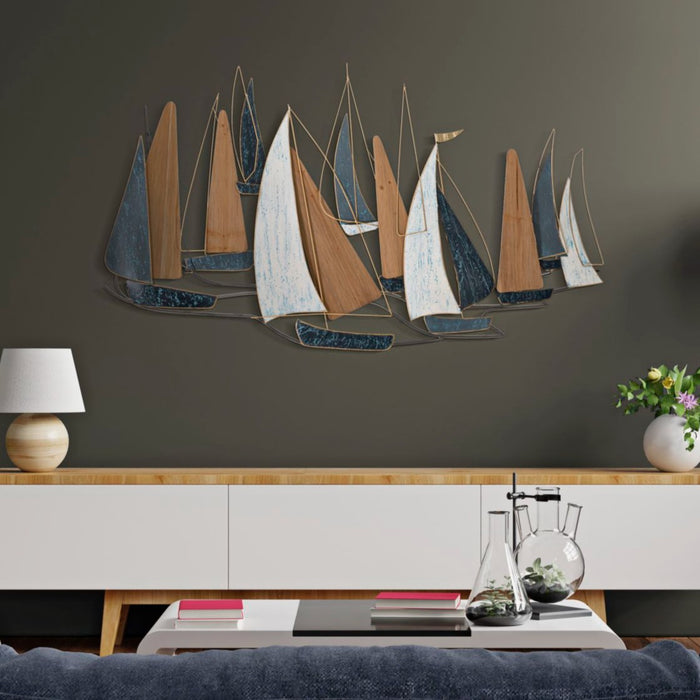 Panou De Perete Intunecata Regata Cm 132X3.8X76,8