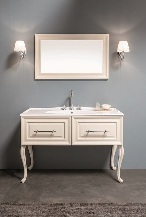 Mobilier baie contemporan Maschera 121x51 cm Gaia Mobili Italy