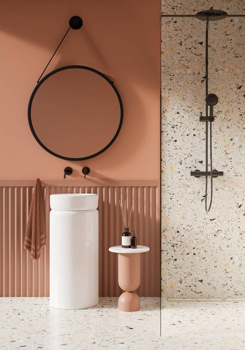 MOULIE lavoar freestanding alb