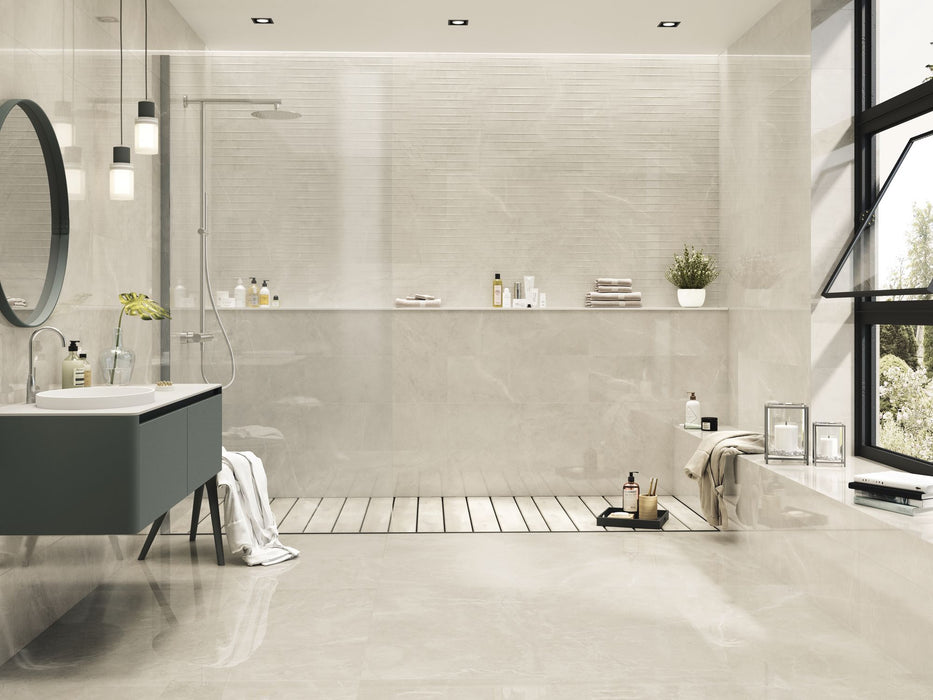Faianta celles bayona ivory b-thin 30x90 cm
