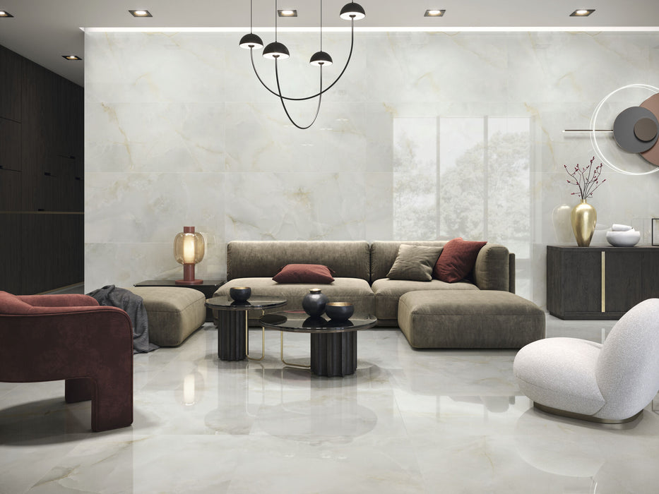 Gresie / faianta quios silver pulido 80X160 cm