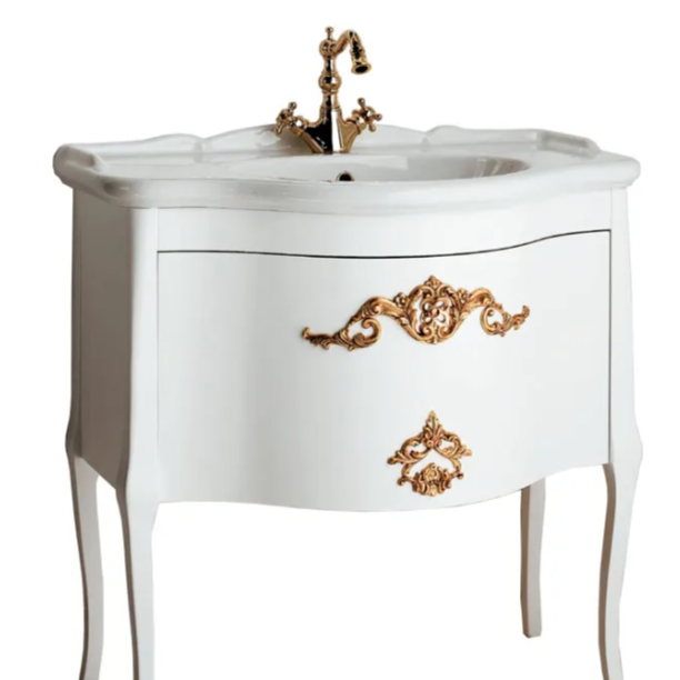 Mobilier baie clasic Florent 90x56cm  Gaia Mobili Italy