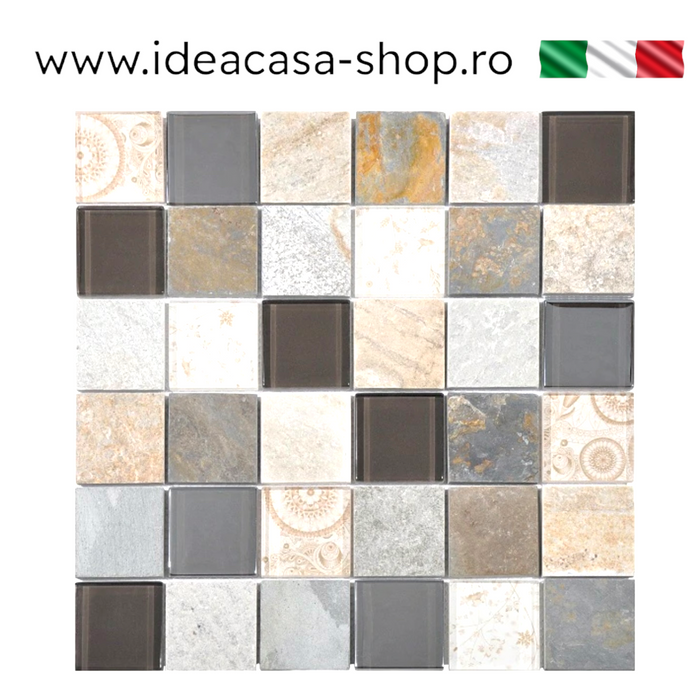 MOZAIC ELEMENTE BEIGE 30X30CM
