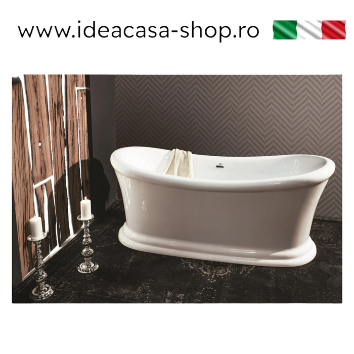 Cadă de Baie Freestanding Bonville Stil Clasic 170x74x70cm - Gaia Mobili Italy