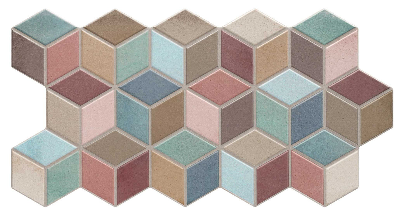 GRESIE / FAIANTA RHOMBUS COLOUR 26.5X51CM
