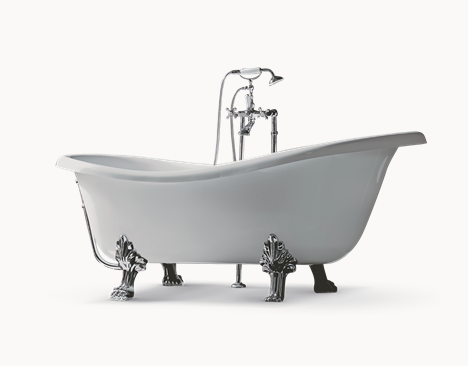 Cadă Epoca Clasică Freestanding 170x80x72 cm - Treesse Italy