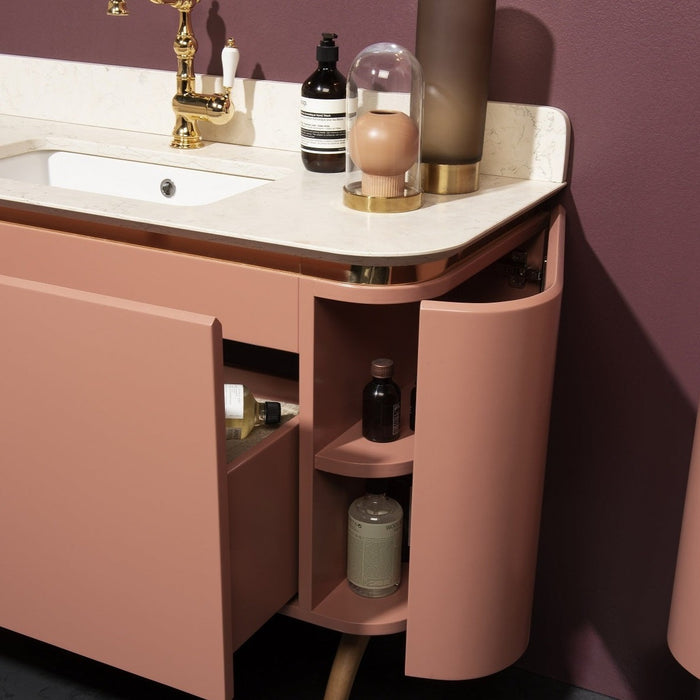 Mobilier baie contemporan Demode 121x51 Gaia Mobili Italy