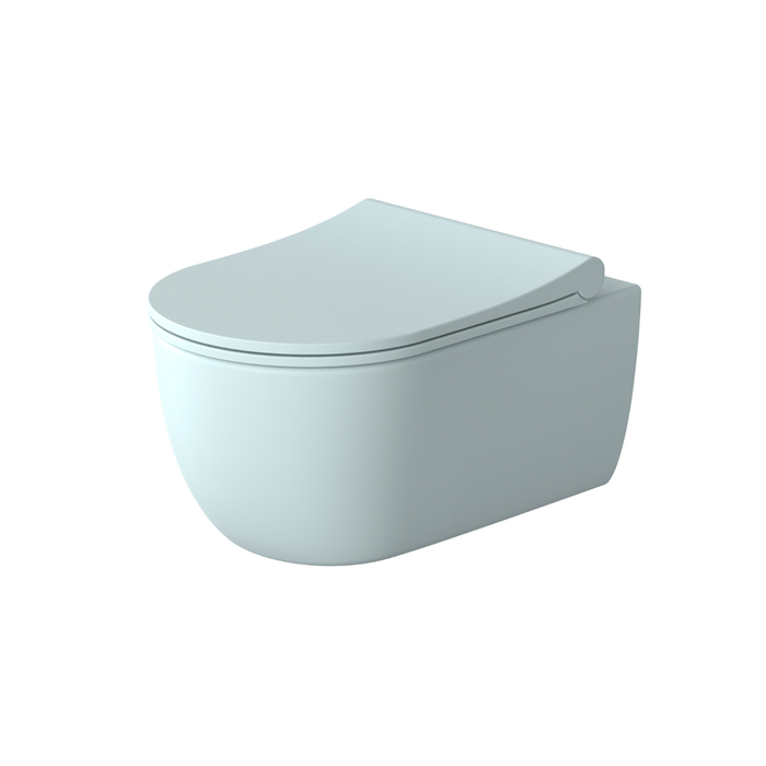 MOULIE Vas wc suspendat cu capac soft close blu
